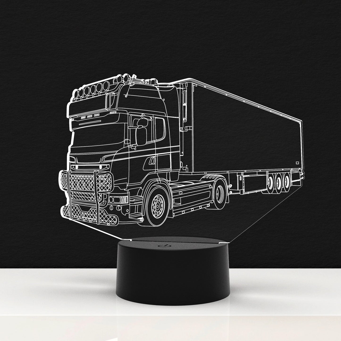 LED Lamp Vrachtauto 620 (Personalisatie Mogelijk)
