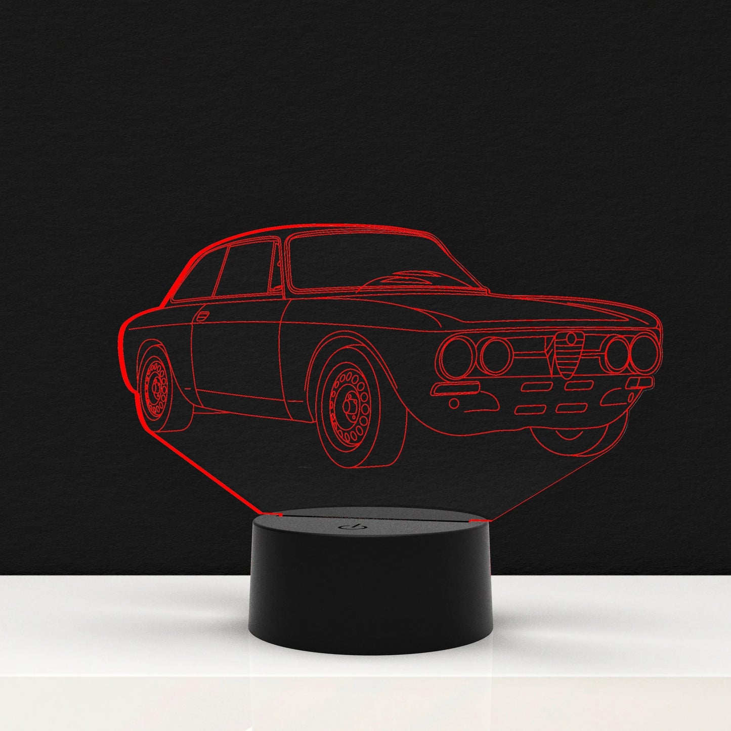 LED Lamp Auto 1973 (Personalisatie Mogelijk)