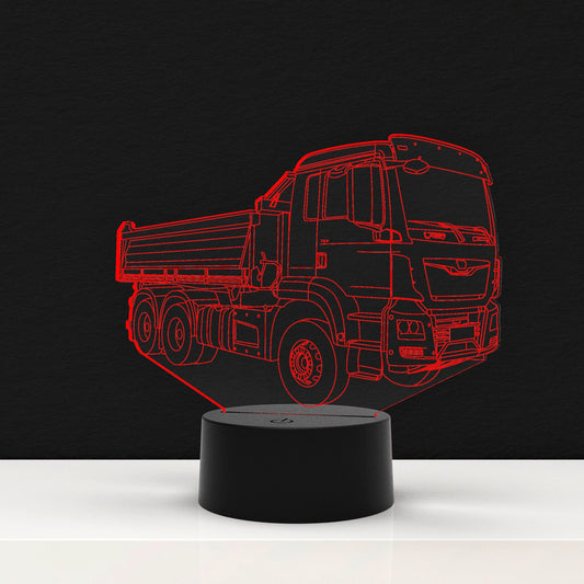 LED Lamp Vrachtwagen Kipper (Personalisatie mogelijk)