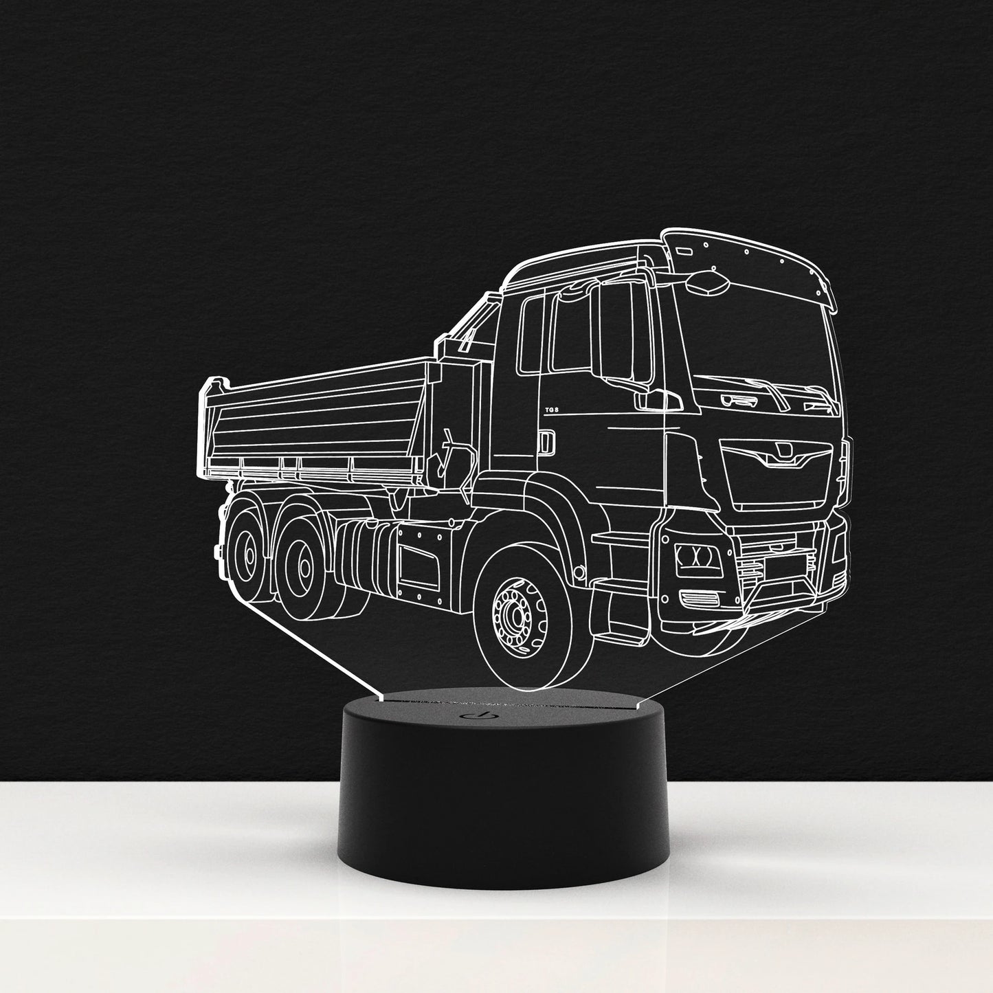 LED Lamp Vrachtwagen Kipper (Personalisatie mogelijk)