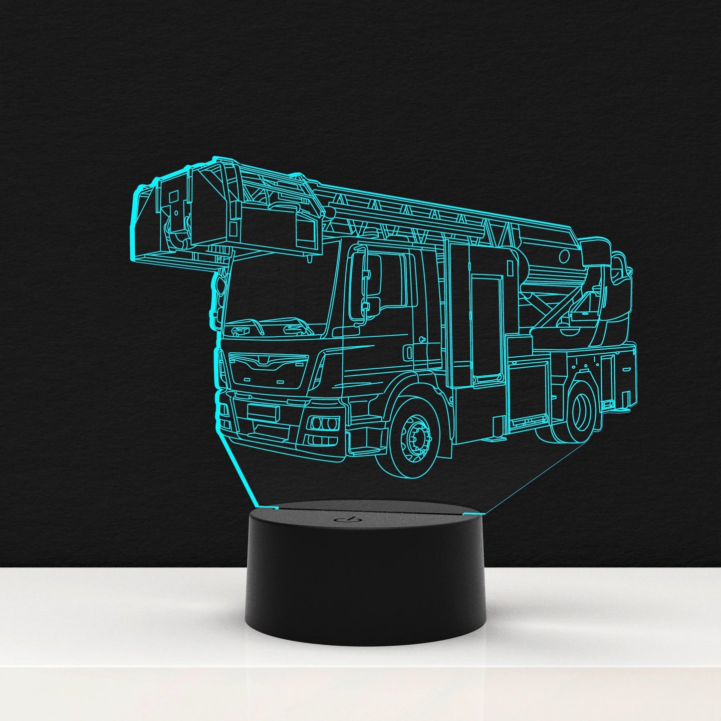 LED Lamp Vrachtauto Fire Truck (Personalisatie Mogelijk)