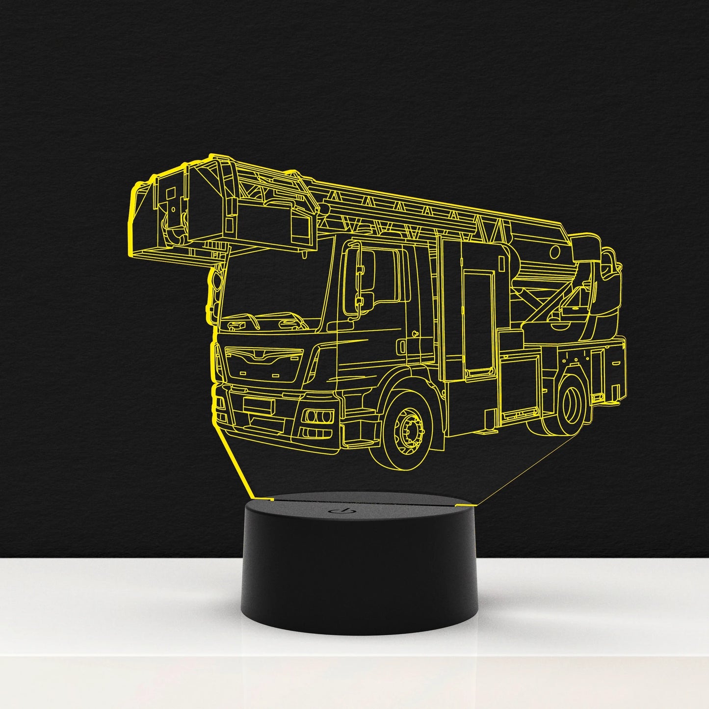 LED Lamp Vrachtauto Fire Truck (Personalisatie Mogelijk)