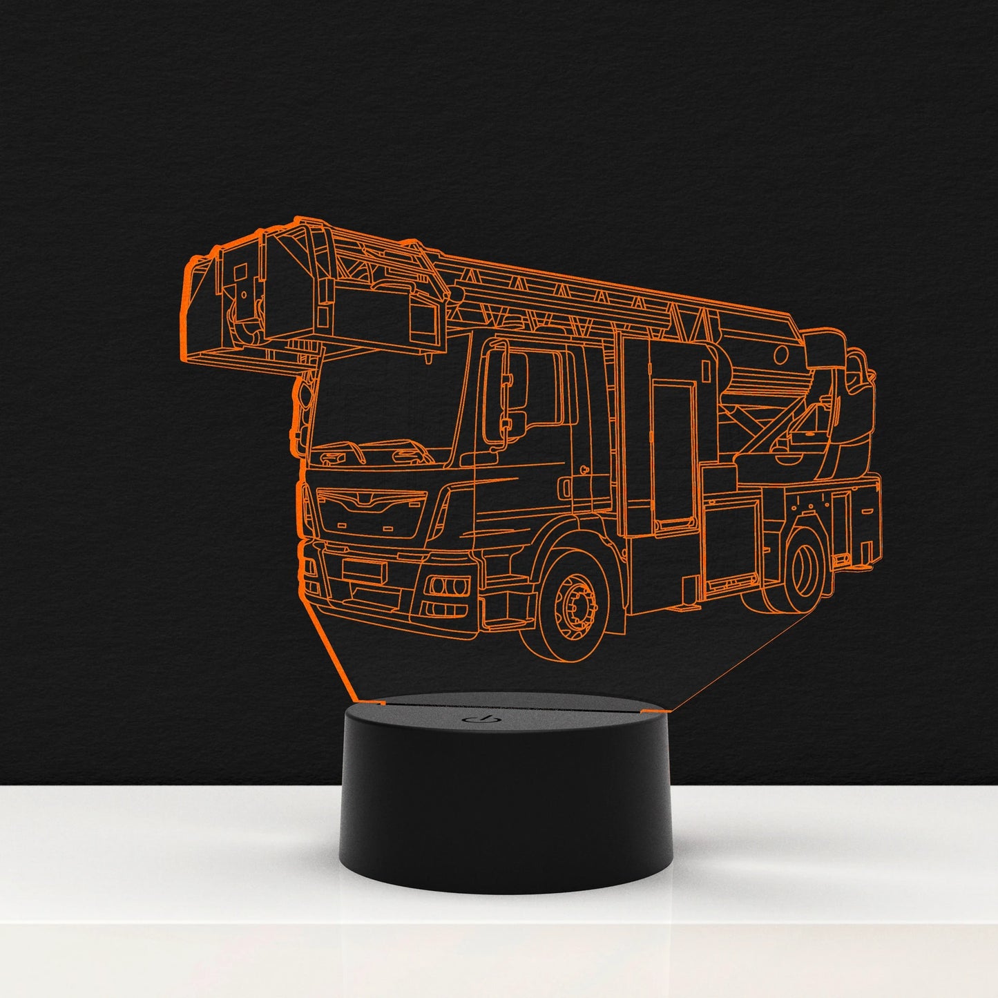 LED Lamp Vrachtauto Fire Truck (Personalisatie Mogelijk)