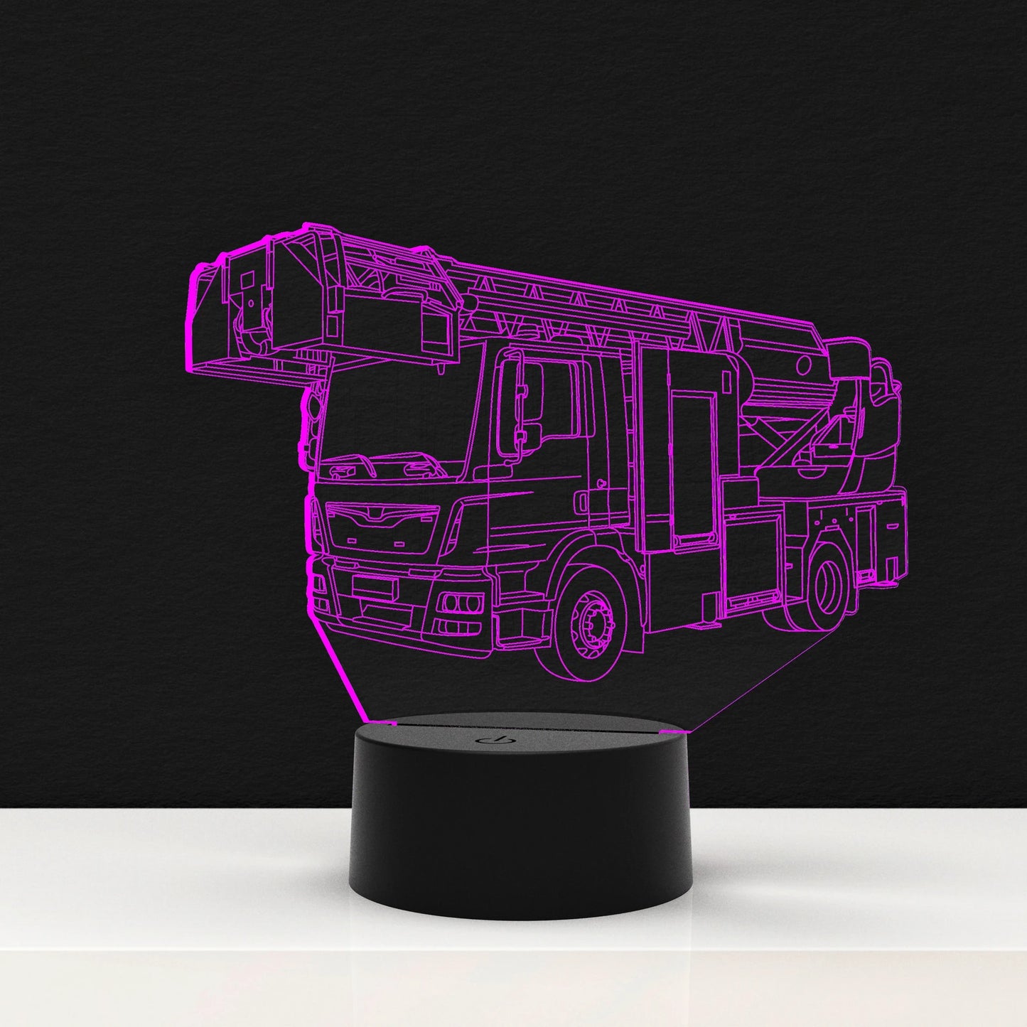 LED Lamp Vrachtauto Fire Truck (Personalisatie Mogelijk)