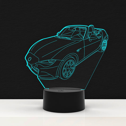 LED Lamp Auto MX 5 (Personalisatie Mogelijk)