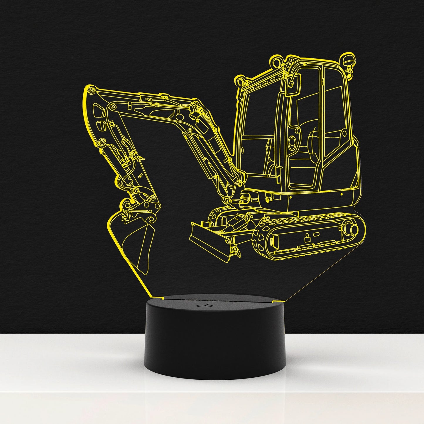 LED Lamp Graafmachine 3017d (Personalisatie Mogelijk)