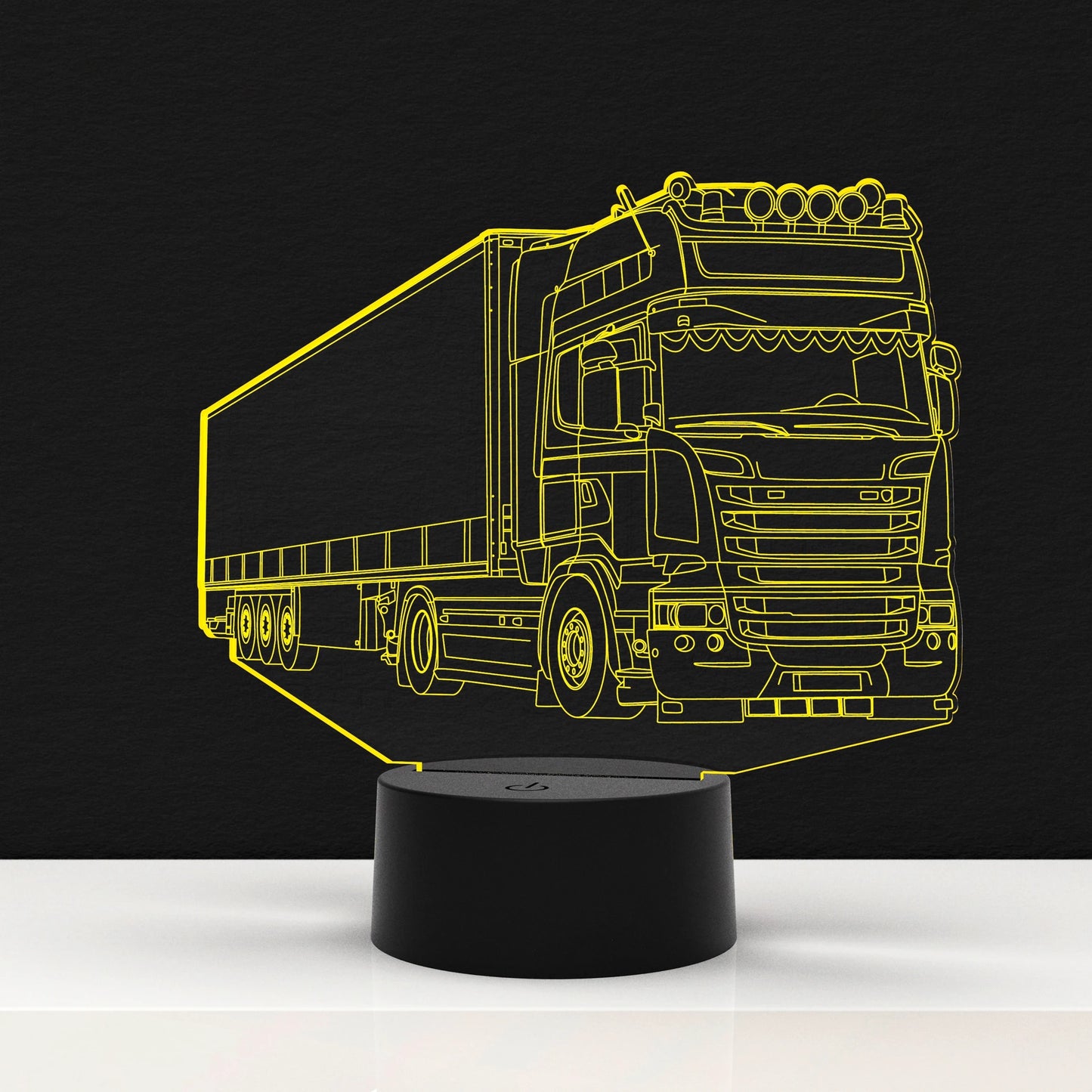 LED Lamp Vrachtauto Cooler (Personalisatie Mogelijk)