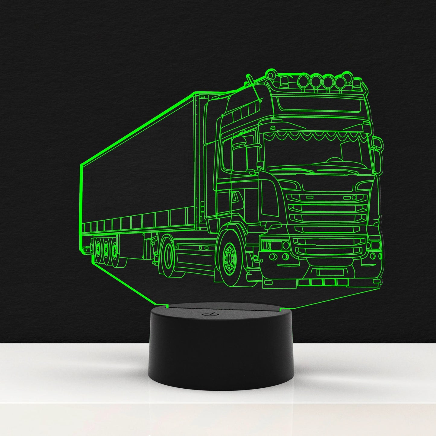 LED Lamp Vrachtauto Cooler (Personalisatie Mogelijk)