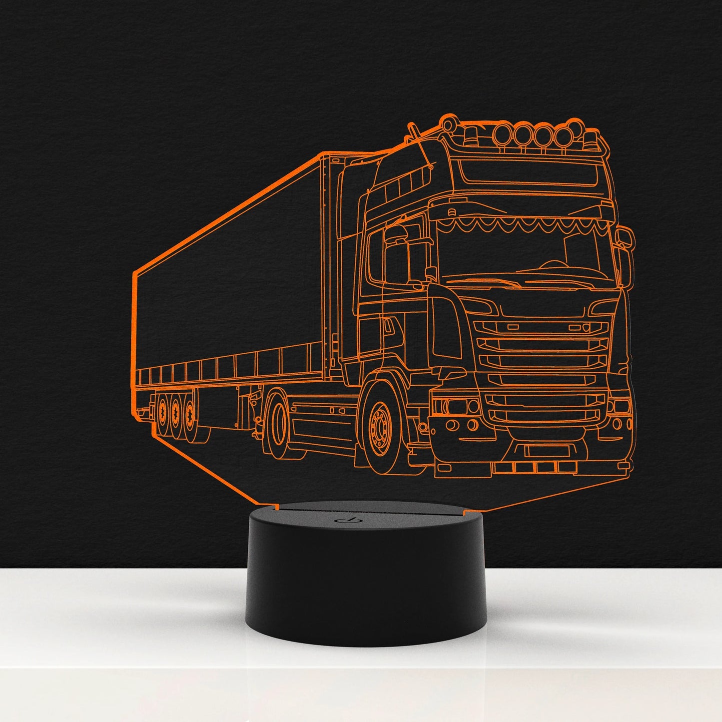 LED Lamp Vrachtauto Cooler (Personalisatie Mogelijk)