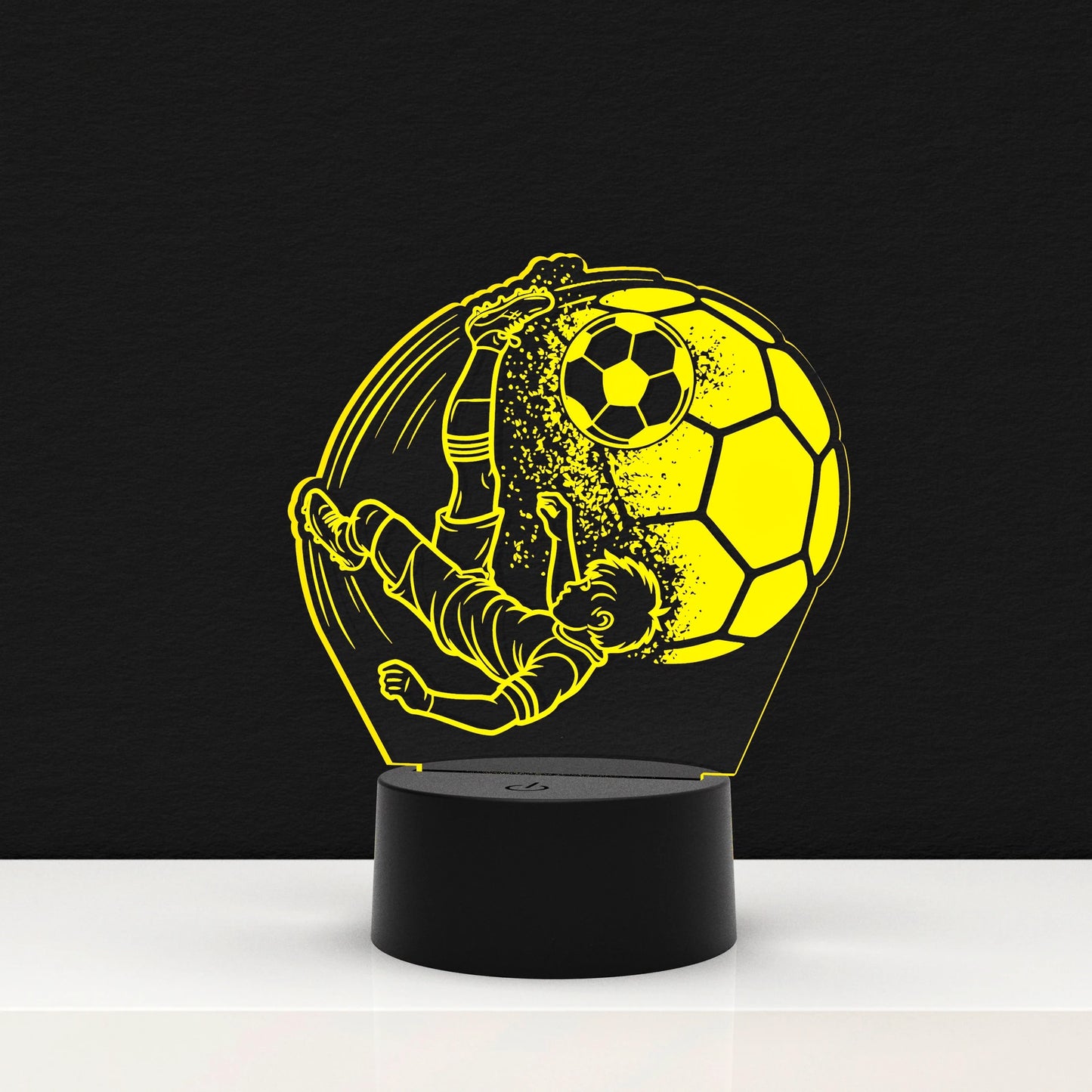 LED Lamp Voetbal Jongen (Personalisatie Mogelijk)
