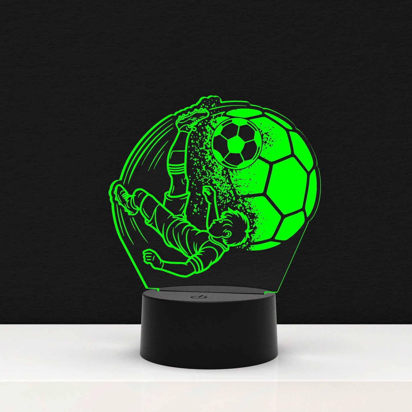 LED Lamp Voetbal Jongen (Personalisatie Mogelijk)