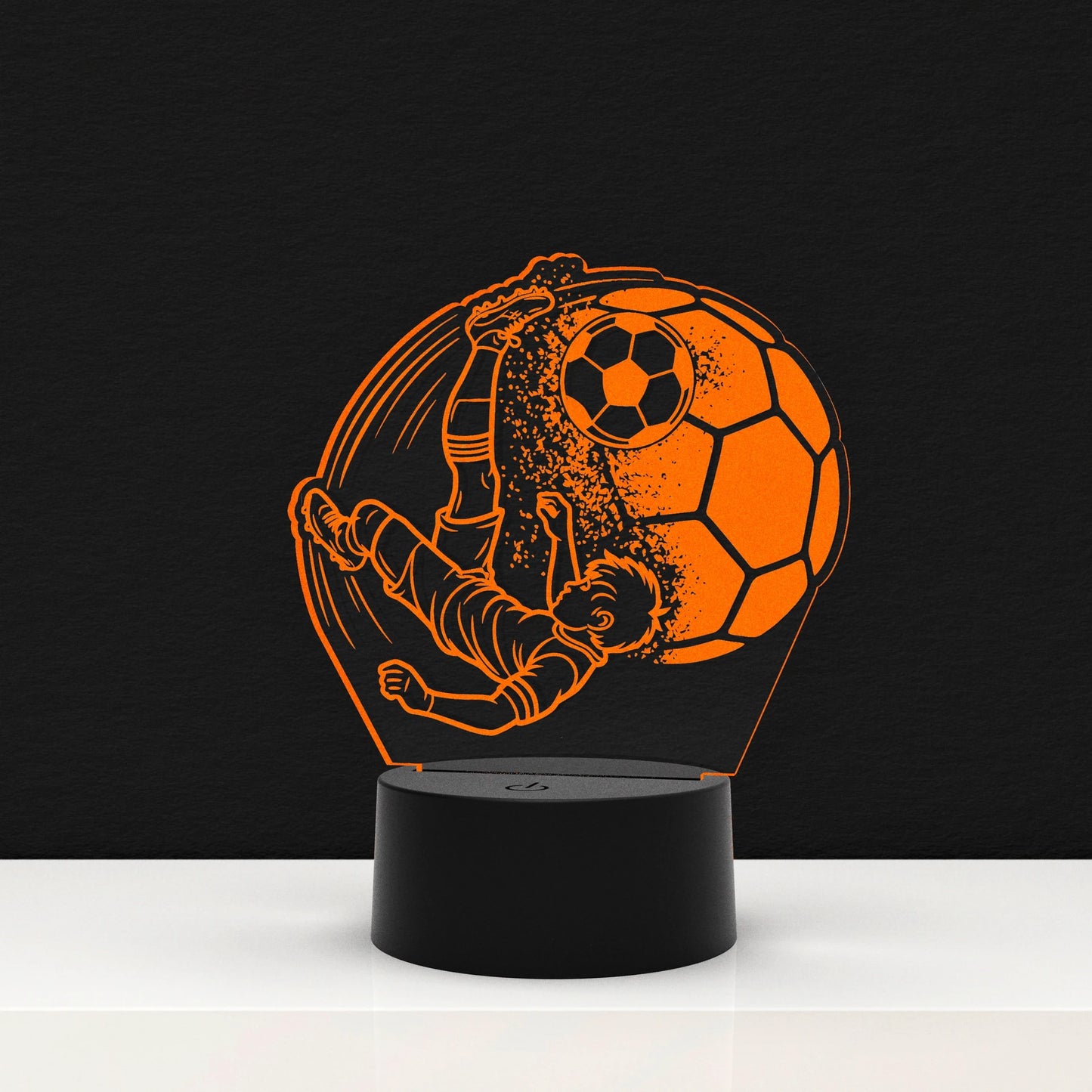 LED Lamp Voetbal Jongen (Personalisatie Mogelijk)