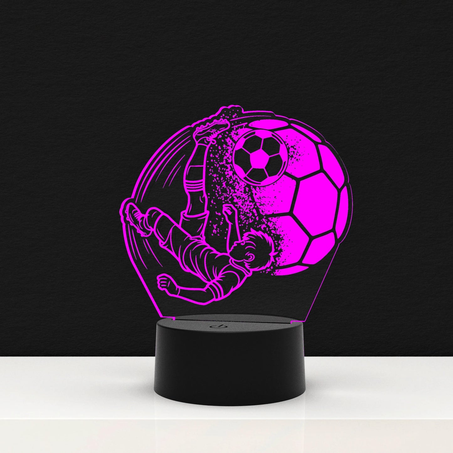 LED Lamp Voetbal Jongen (Personalisatie Mogelijk)