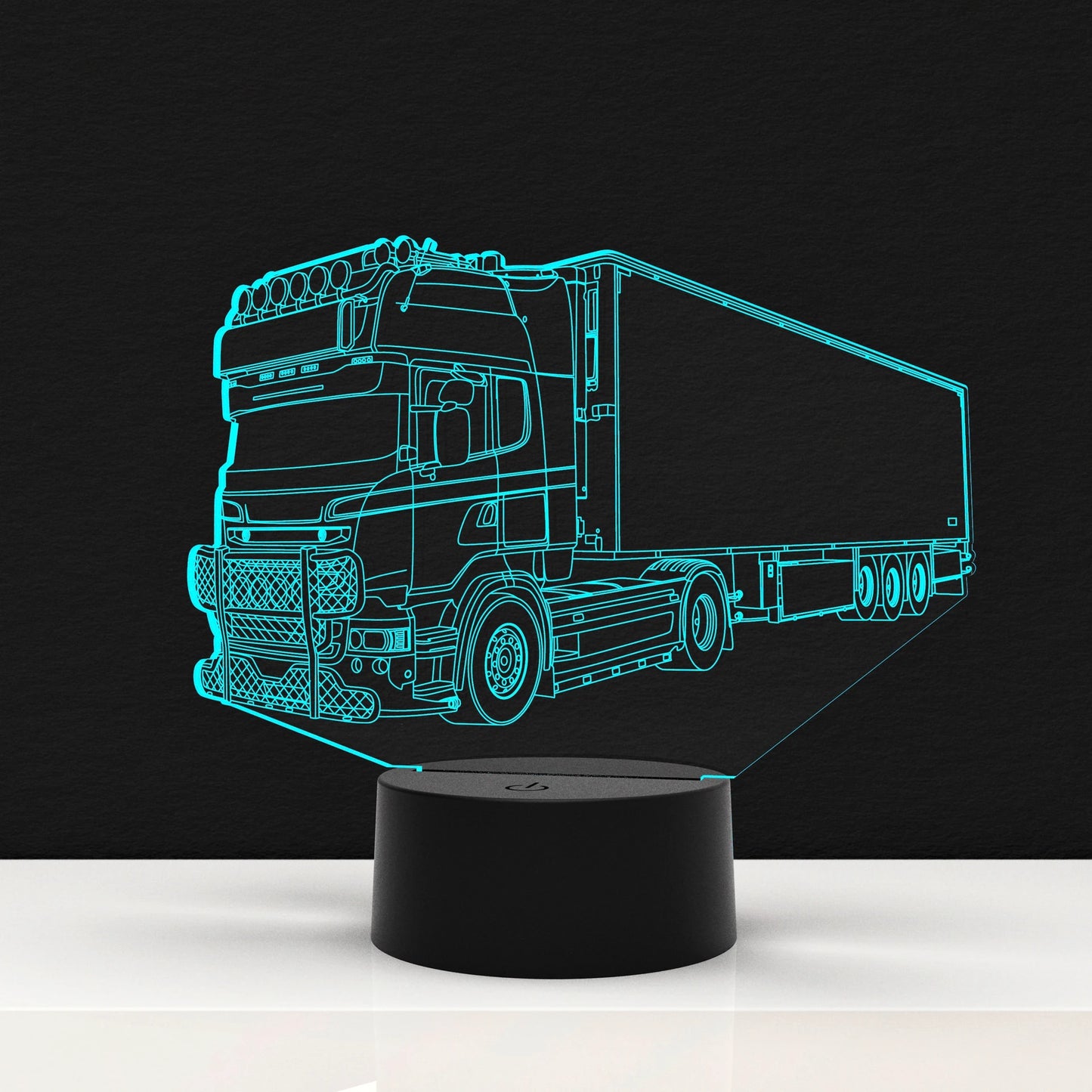 LED Lamp Vrachtauto 620 (Personalisatie Mogelijk)