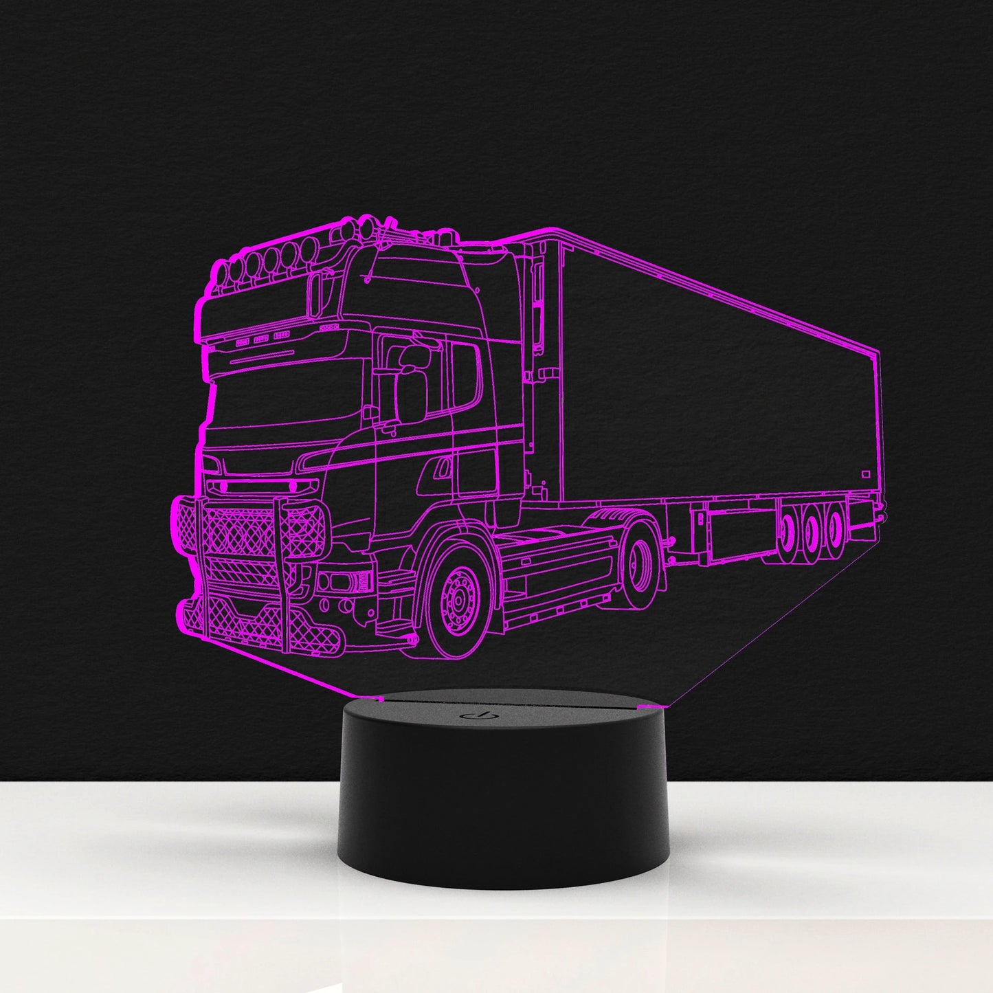 LED Lamp Vrachtauto 620 (Personalisatie Mogelijk)