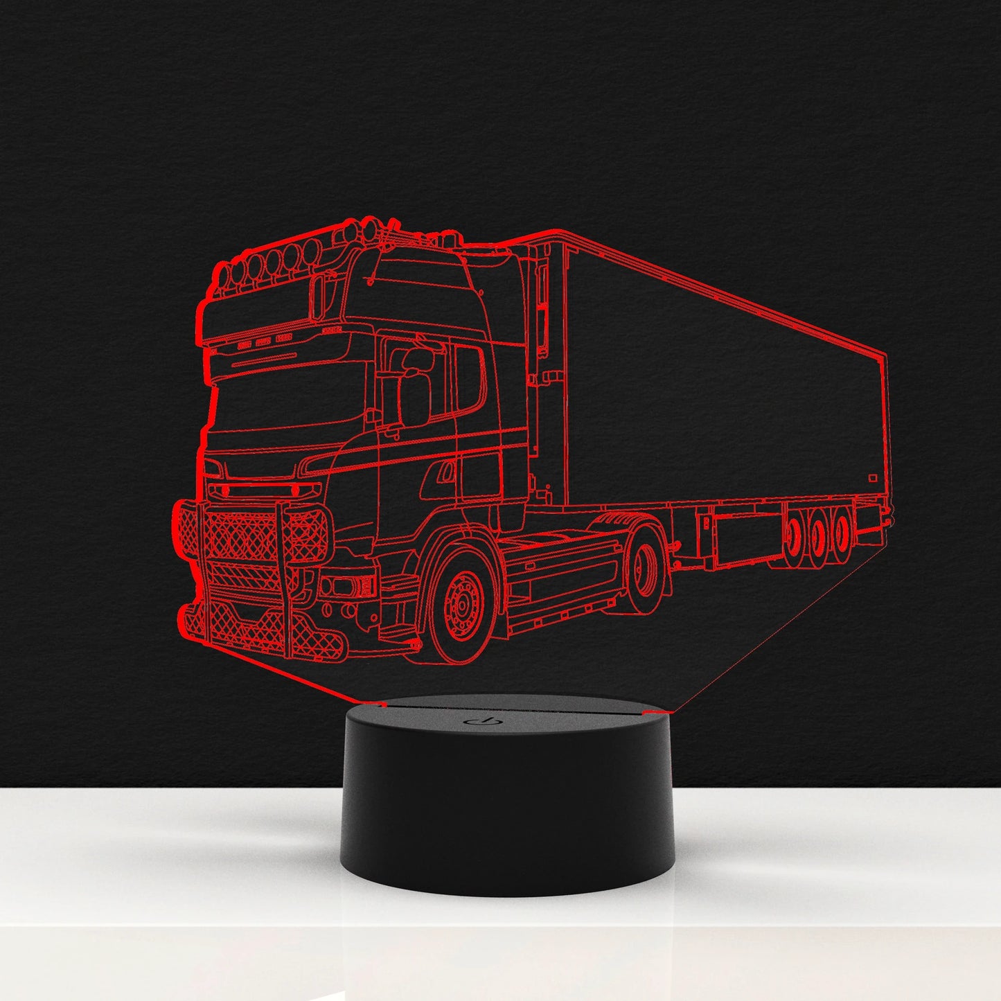 LED Lamp Vrachtauto 620 (Personalisatie Mogelijk)